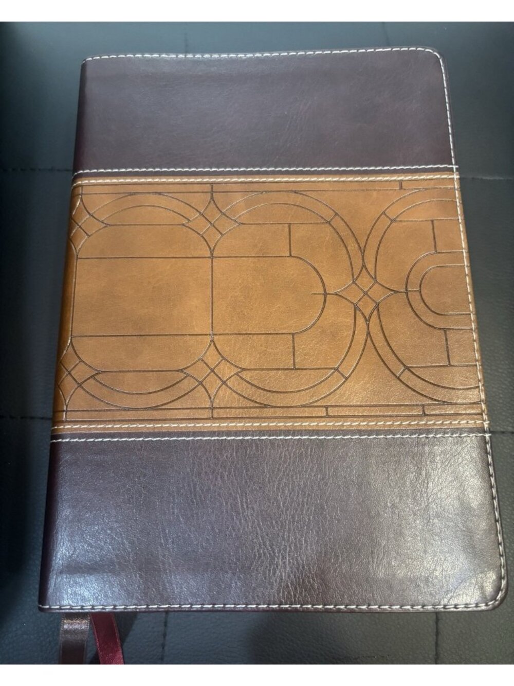 Thomas Nelson NKJV Study Bible 3rd Edition Full Color Leather Bound Comfort Prnt